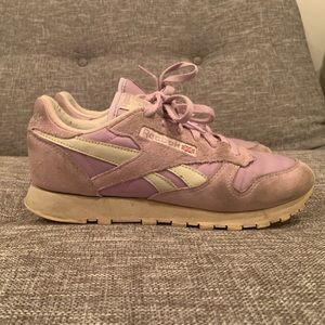 Lavender Reebok’s